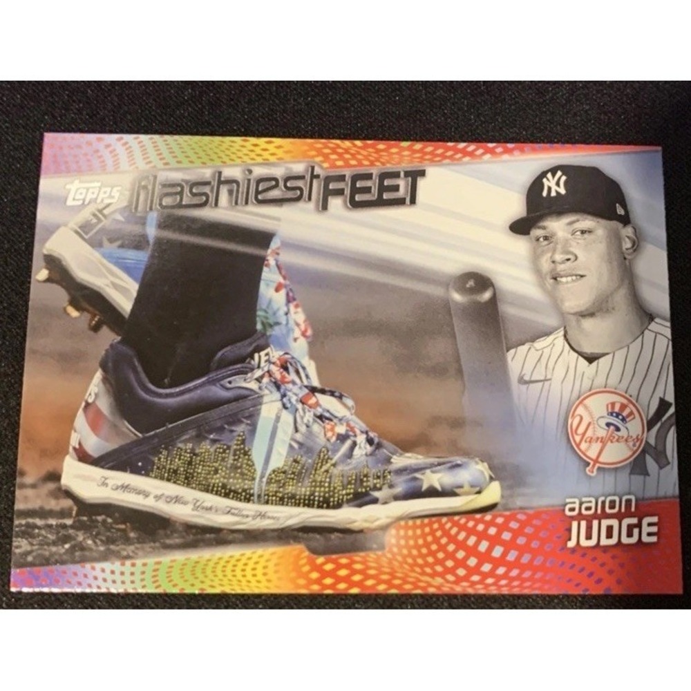 2022 Topps Series 1 - Flashiest Feet Aaron Judge #FF-11